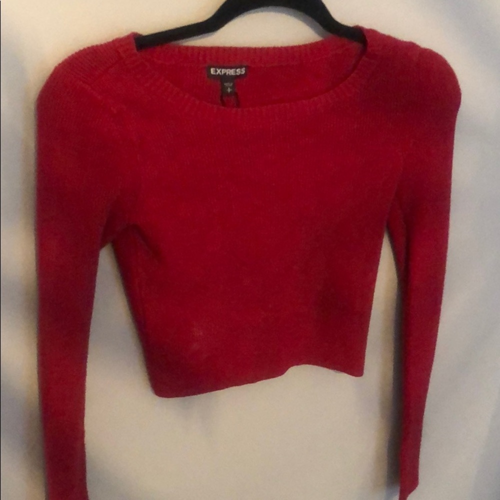 Crop sweater